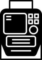 Extracorporeal Membrane Oxygenation Life Support Glyph vector