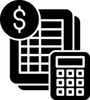 Seal Certificate Authentication Glyph vector