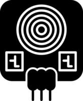 Touch Sensor Contact Detection Tool Glyph vector