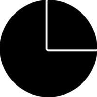 Pie Chart Graph Data Glyph vector