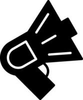 Speaker Sound System Glyph vector