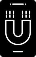Magnetometer Sensor Use Glyph vector