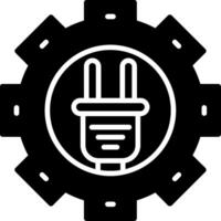 Renewable Sources Glyph vector