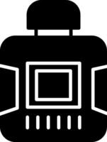 Infrared Heat-based Sensor Glyph vector