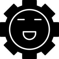 Hyperactive ADHD Traits Glyph vector