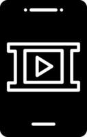 Digital Entertainment Tools Glyph vector