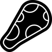 Paramecium Single-celled Organism Glyph vector