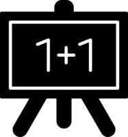 Board Presentation Layout Glyph vector