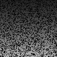Black and white halftone pattern with dots vector