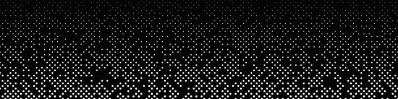 Repeating geometric circle pattern header background - abstract monochrome graphic vector