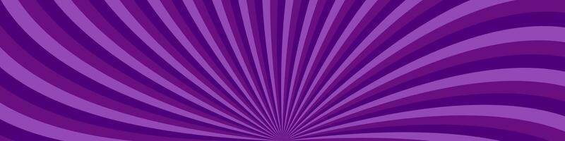 Purple abstract geometric twirl ray pattern background vector