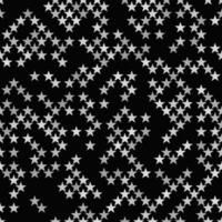 Grey abstract pentagram star pattern background vector