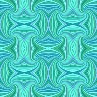 Turquoise seamless abstract psychedelic spiral ray burst stripe pattern background vector