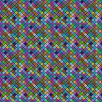 Abstract seamless multicolored diagonal square pattern background vector