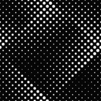 Geometrical monochrome abstract dot pattern background design vector