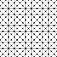 Seamless monochrome grid pattern design vector