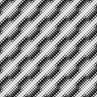 Black and white diagonal square pattern background design vector
