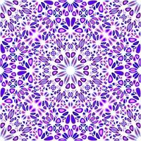 Geometrical bohemian abstract flower mandala pattern background design vector