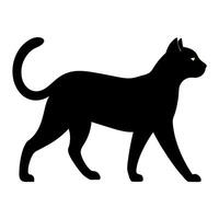 Exploring the Mystique and Symbolism of the Enigmatic Black Cat vector