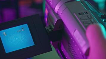 Analog Cam in Colorful Light - Analog Vibes video