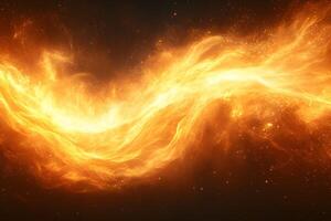 Dynamic Abstract Flame Energy - Fiery Design for Creative Projects photo