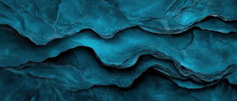 Abstract teal texture background with layered pattern photo