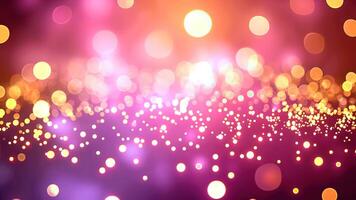 Vibrant Colorful Bokeh Lights Background for Creative Projects photo