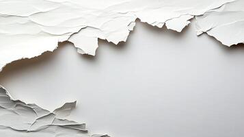 Creative Torn Paper Background with Hole for Design Projects photo