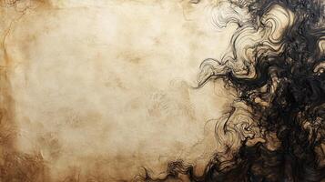 Abstract background with smoke and ink photo