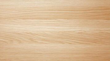Light oak wood grain texture background featuring fine linear patterns and a smooth natural surface ideal for design and material uses. photo