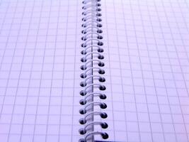 Notebook empty sheets for notes background template wallpaper photo
