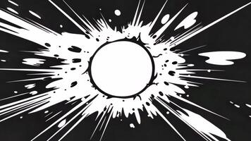 Ink Splash Alpha Matte Transition video