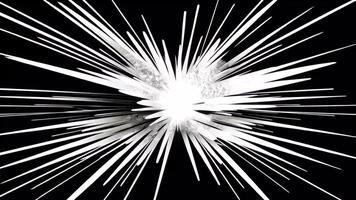 Explosive Splash Alpha Matte Transition video