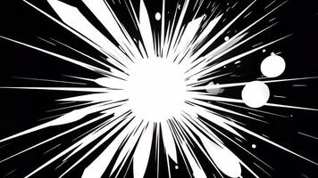 Dynamic Splash Alpha Matte Transition video