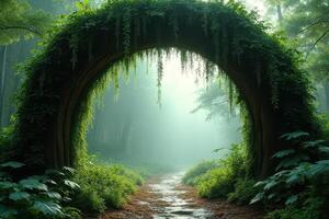 Sunlit Forest Portal photo