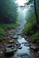 Serene Forest Path photo