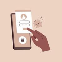 OTP authentication and Secure Verification vector