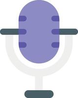 Mic Flat User Interface Icons and Illustrations Pack vector