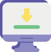 Online Downloading User Interface Icons and Illustrations Pack vector