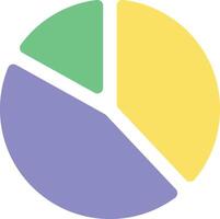 Chart Flat User Interface Icons and Illustrations Pack vector