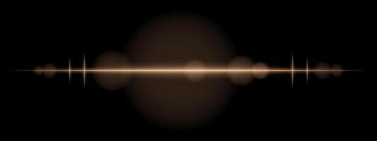 An image of a sound wave on a black background vector