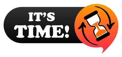 It's time - it's time to get your business online vector