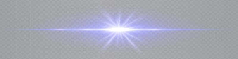 A blue star with a bright light on a gray background vector