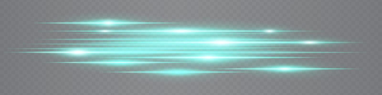 Glowing light effects on a gray background