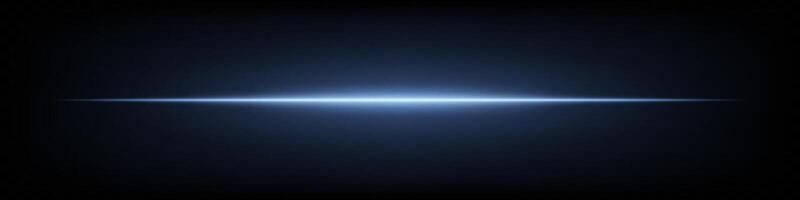 A glowing light on a dark background vector
