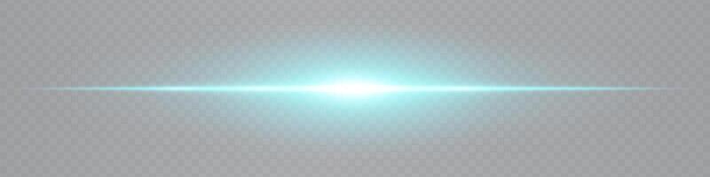 Light beam with a blue light on a gray background vector