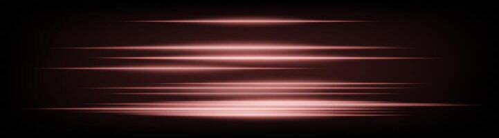 Abstract light rays on a dark background vector