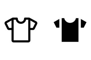 Shirt icon set. for mobile concept and web design. illustration vector