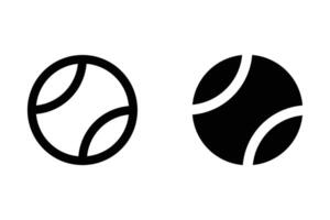 Baseball icons set. for mobile concept and web design on white background vector