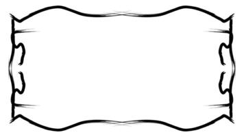 Abstract border frame white background copy space vector